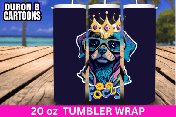 Dog Sublimation Tumbler