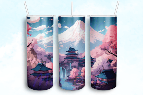Japan 20oz Sublimation Tumbler