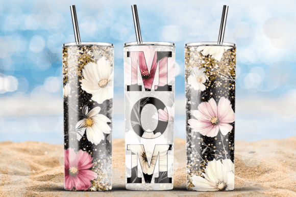 Mom Cosmos Flower 20Oz Tumbler Seamless