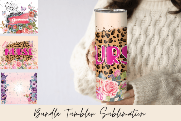 Watercolor Flowers Mother s Day Tumbler